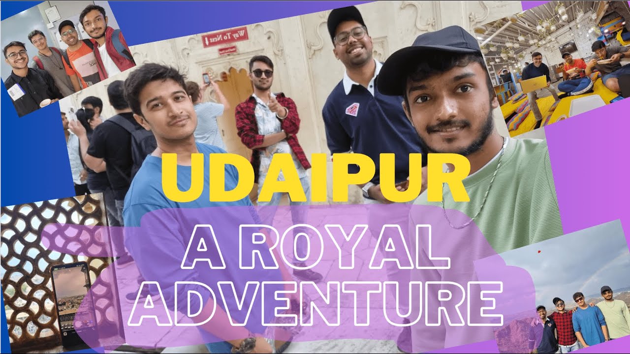 The thumbnail for my Udaipur travel film